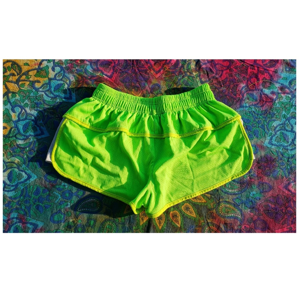 lime green track short by COTTON🍡CANDY sz4 - Picture 7 of 8